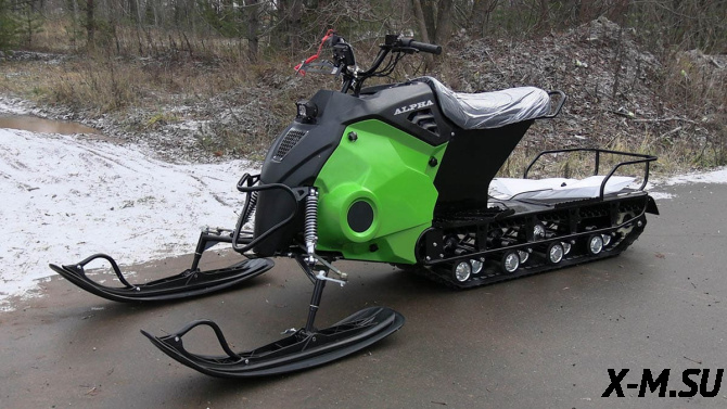 Снегоход ЛИДЕР Альфа 3 (LIFAN KP460E 20 лс) LONG