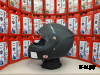 Шлем модуляр HETOSHI X-202 (светополоса,USB-кабель,встр.батарея) цв. Черный матовый р.M  