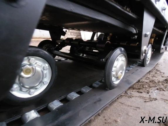 Мотобуксировщик AhtaR Зима 9 л/с с вариатором