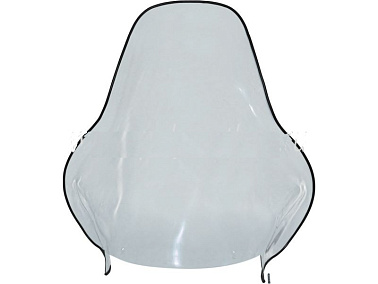 Стекло ветровое высокое для снегохода Тайга Тикси (высота 70см, толщина 2мм, ПЭТг)