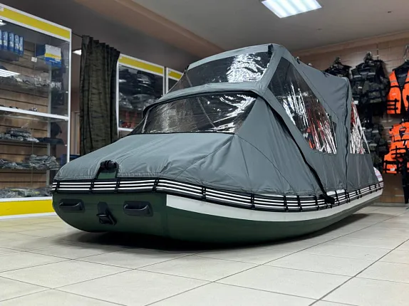 Ходовой комб. (носовой+основной) тент MISHIMO 370 LITE/PRO/LITE DF тем.серый (7)